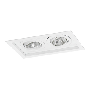 Luminária Embutir Dupla Led Par20 - 1012/2