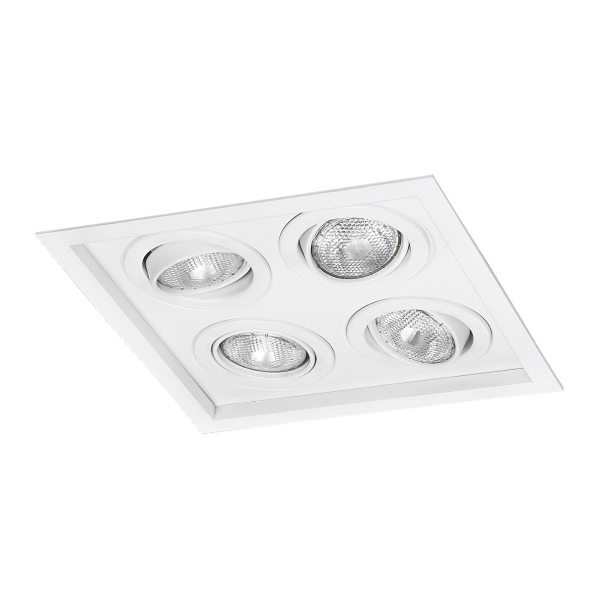 Luminária Embutir Quádrupla Led Par20- 1012/4